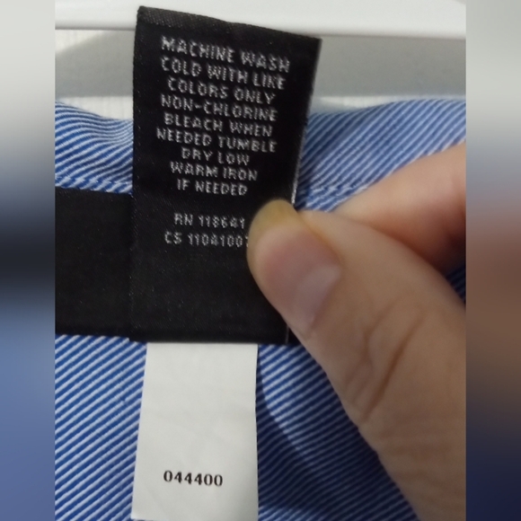 Lane Bryant Light Blue Button Down Shirt - Picture 3 of 4